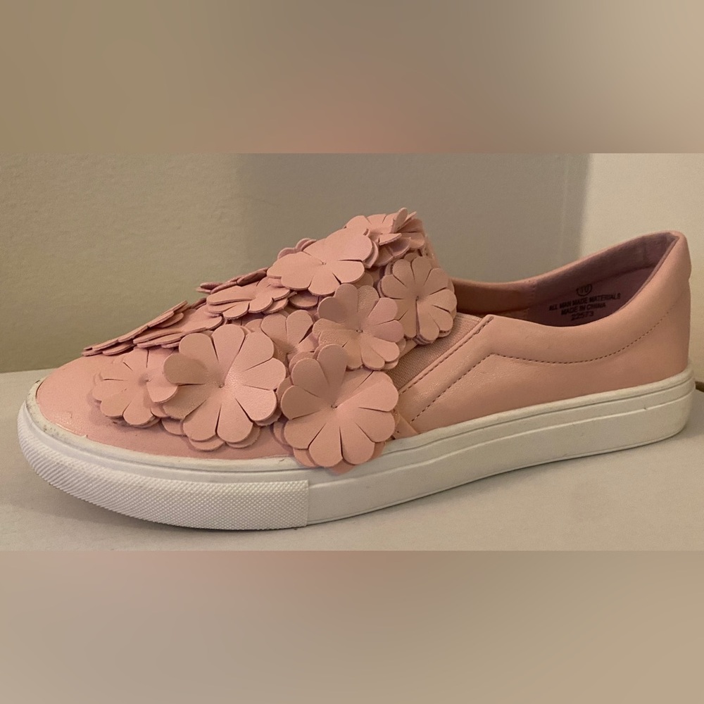 JG Mizey Pink Slip On Sneaker